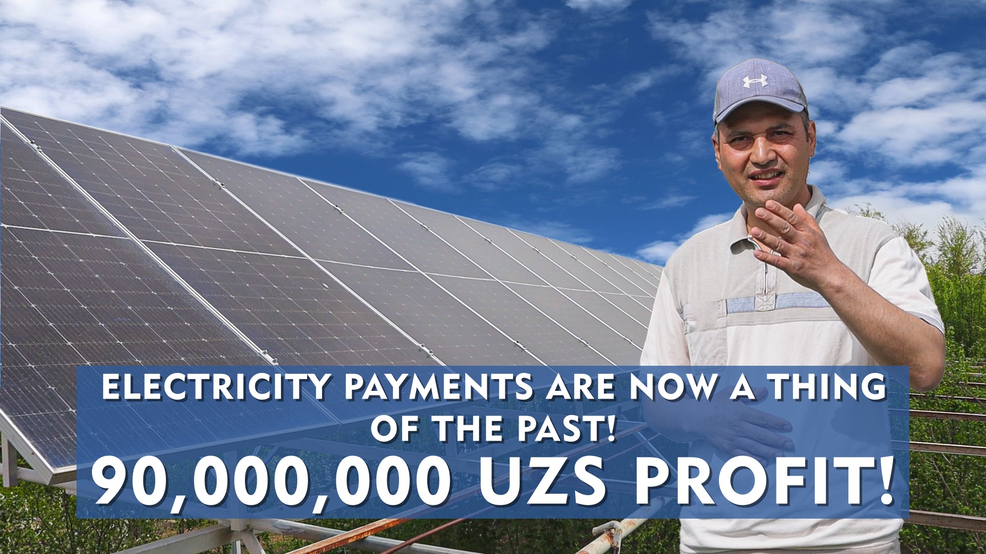 Solar panels for energy efficiency and towards greater profit!