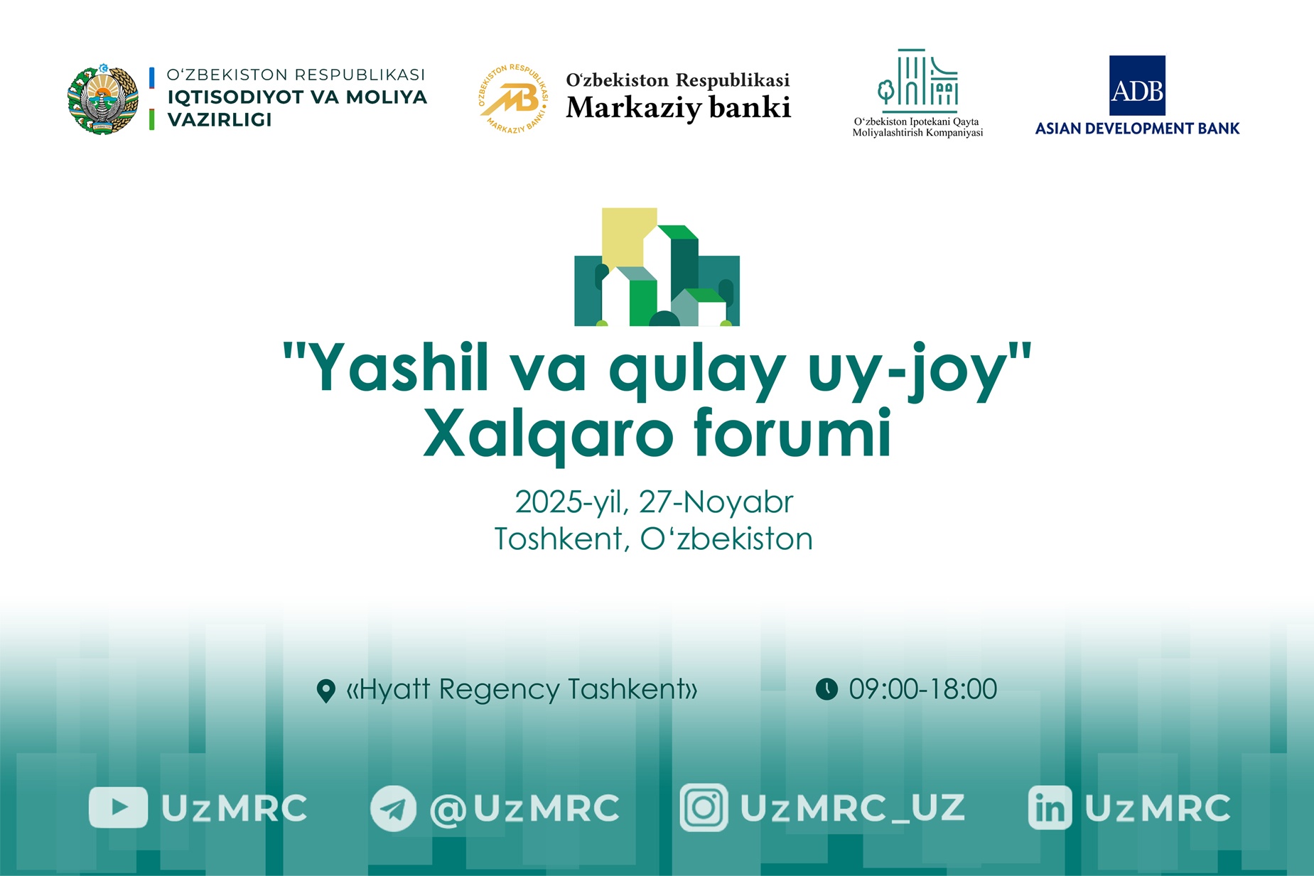 “YASHIL VA QULAY UY-JOY” XALQARO FORUMI