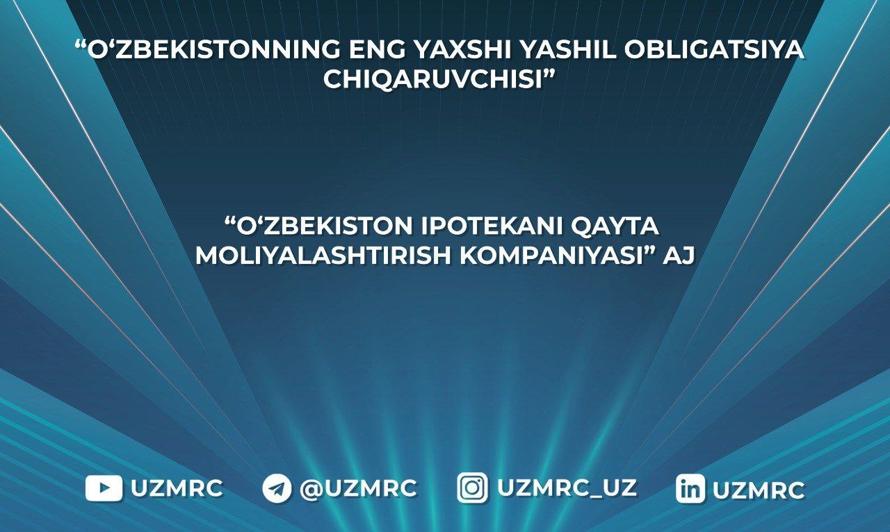 ompaniya “Global Banking & Finance Awards® 2025” xalqaro mukofotini qo'lga kiritdi.